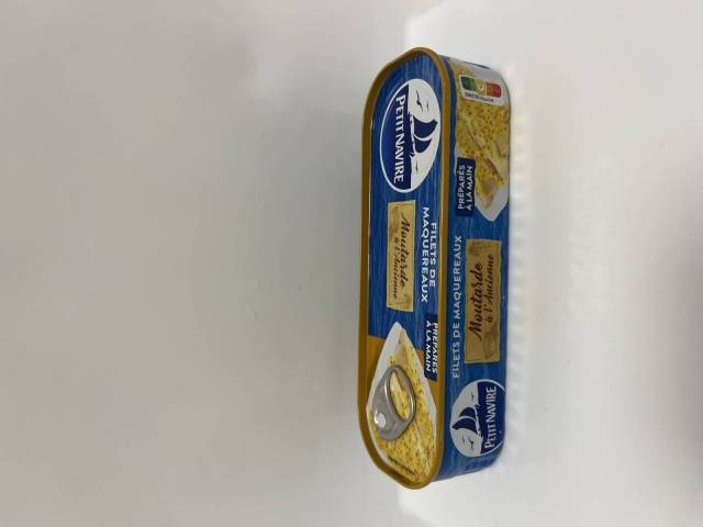 Filets de Maquereaux Moutarde  lAncienne Petit Navire 169g